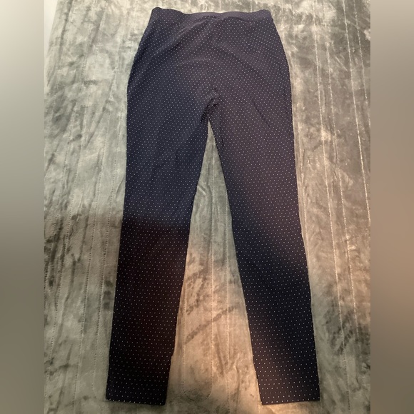 Tommy Hilfiger navy polka dot stretch dress pants - Picture 9 of 9